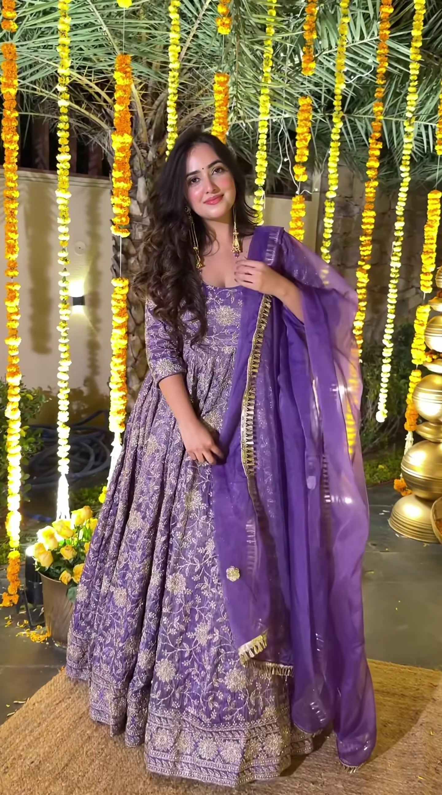 Presenting New Designer Anarkali Suit in Fancy Style