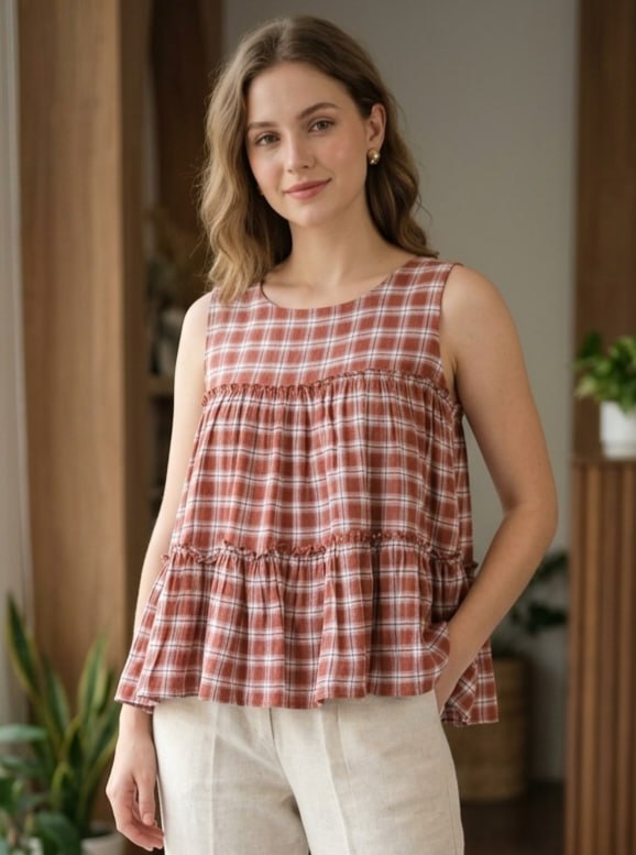 Comfortable linen cotton co-ord set